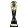 The Winning Goal Football Award Gold & Carbon Black 260mm