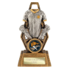 Immense Football Award Antique Silver & Gold 130mm