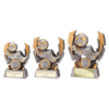 Flashbolt Football Resin Award Silver