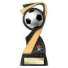 Mania Tower Football Award Carbon Black & Gold 180mm