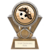 Apex Football Award Gold & Silver 155mm