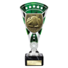 Cobra Star Cup Football Goal Keeper Silver & Green 210mm