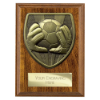 Cobra Plaque Football Goal Keeper Award Walnut 125mm