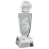 Reflex Football Crystal Award 180mm  (60mm Width)