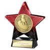Superstar Rugby Award Red & Black 110mm