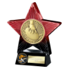 Superstar Rugby Award Red & Black 140mm