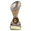 Digital Rugby Award Antique Silver & Gold 125mm