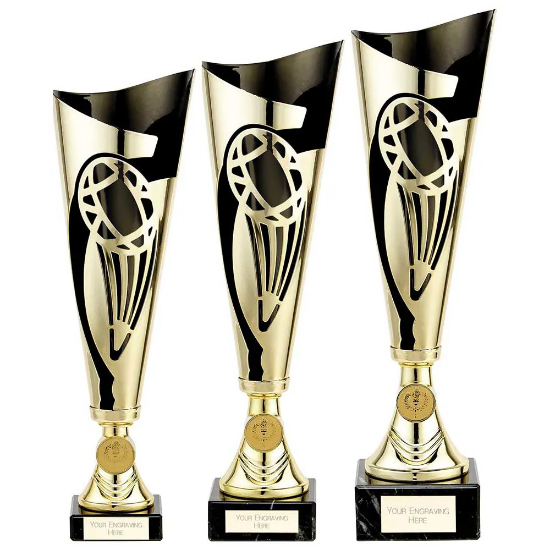 Champions Rugby Cup Gold & Black