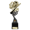 Innov8 Cricket Plastic Trophy Gold & Black 230mm