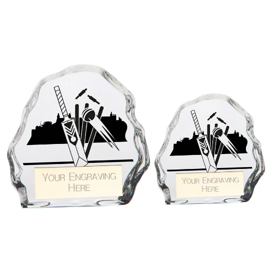 Mystique Cricket Glass Award