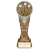 Ikon Tower Darts Award Antique Silver & Gold 200mm