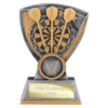 Optimum Darts Resin Award Antique Silver & Gold 120mm