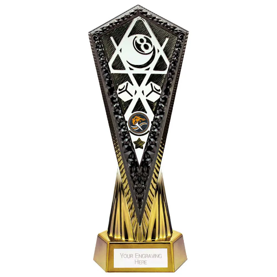 Inferno Pool Award Carbon Black & Fusion Gold 270mm