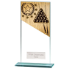 Mustang Snooker Jade Glass Award 180mm