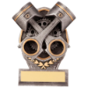 Falcon Motorsport Crossed Pistons Plaque Award 105mm