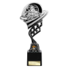 Innov8 Go Kart Plastic Trophy Silver & Black 250mm