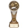 Ikon Tower Boxing Award Antique Silver & Gold 175mm