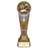 Ikon Tower Boxing Award Antique Silver & Gold 225mm
