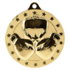 Cascade Stars Boxing Medal Gold 50mm