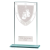 Millennium Boxing Jade Glass Award 160mm