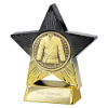 Superstar Martial Arts Award Black & Gold 110mm