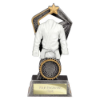 Abyss Martial Arts Resin Award Antique Silver & Gold 140mm