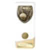 Prime Cobra Netball Award White & Gold 160mm