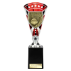 Cobra Star Cup Netball Silver & Red 255mm