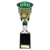 Cobra Star Cup Netball Silver & Green 255mm