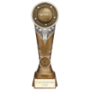Ikon Tower Netball Award Antique Silver & Gold 225mm