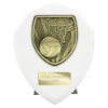 Cobra Shield Netball Award Arctic White 125mm