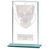 Millennium Hockey Jade Glass Award 140mm