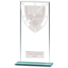 Millennium Hockey Jade Glass Award 180mm
