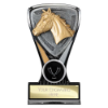 Wolverine Plaque Equestrian Carbon Black & Fusion Gold 130mm