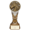 Ikon Tower Equestrian Award Antique Silver & Gold 175mm