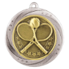 Superstar Tennis Medal Silver 60mm