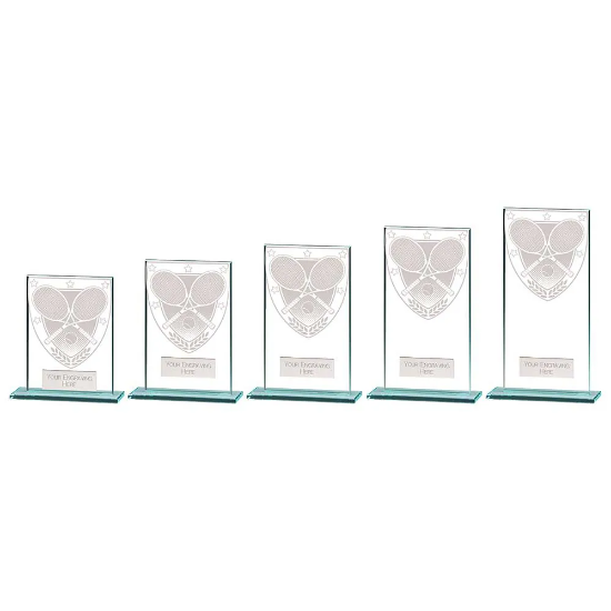 Millennium Tennis Jade Glass Award