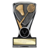 Wolverine Plaque Badminton Carbon Black & Fusion Gold 130mm
