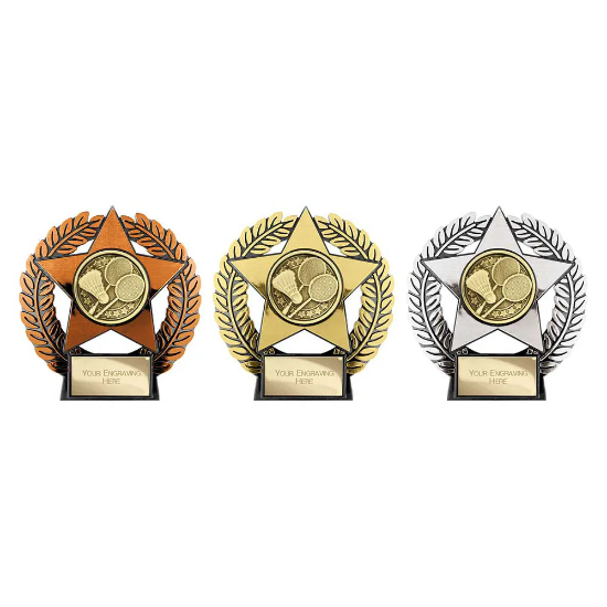 Emperor Star Badminton Plaque