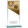 Mustang Table Tennis Jade Glass Award 180mm