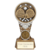 Ikon Tower Padel Award Antique Silver & Gold 150mm