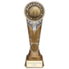 Ikon Tower Basketball Award Antique Silver & Gold 225mm