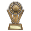 Apex Ikon Basketball Award Gold & Silver 180mm