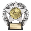 Emperor Star Basketball Plaque Silver 120mm