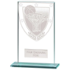 Millennium Basketball Jade Glass Award 140mm