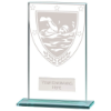 Millennium Swimming Jade Glass Award 140mm