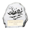 Mystique Swimming Glass Award 90mm
