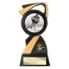 Mania Tower Ice Hockey Award Carbon Black & Gold 155mm