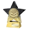 Superstar Gymnastics Award Black & Gold 140mm