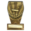 Fusion Cobra Gymnastics Plaque Award Black & Gold 110mm